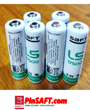 LS17500, Pin Saft LS17500 lithium 3.6v size A 3600mAh Made in France